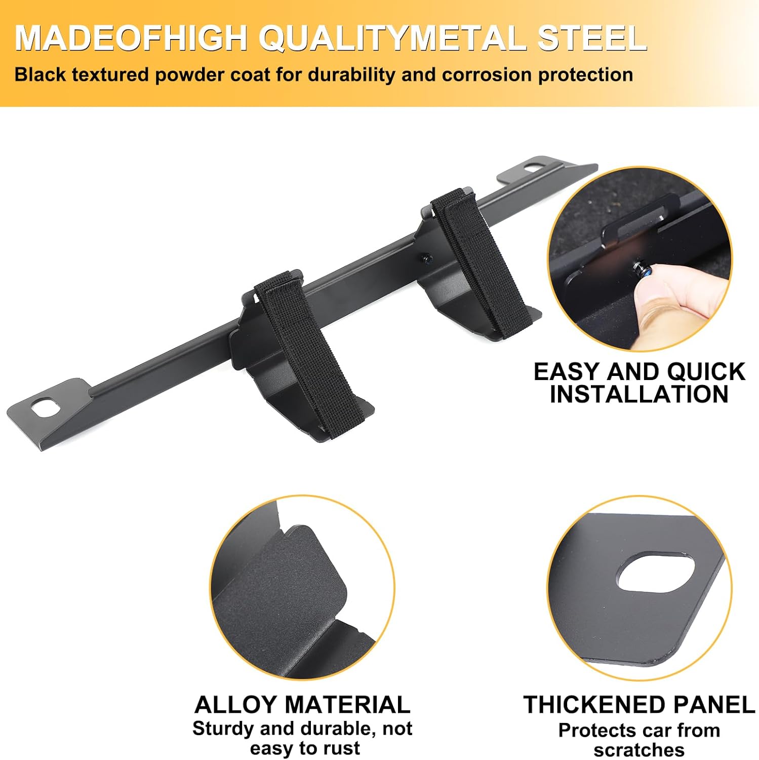 Underseat Fire Extinguisher Holder Mount Compatible with 2011-2019 Nissan Juke Infiniti ESQ Co-Pilot Under Seat Roll Bar Fire Extinguisher Holder