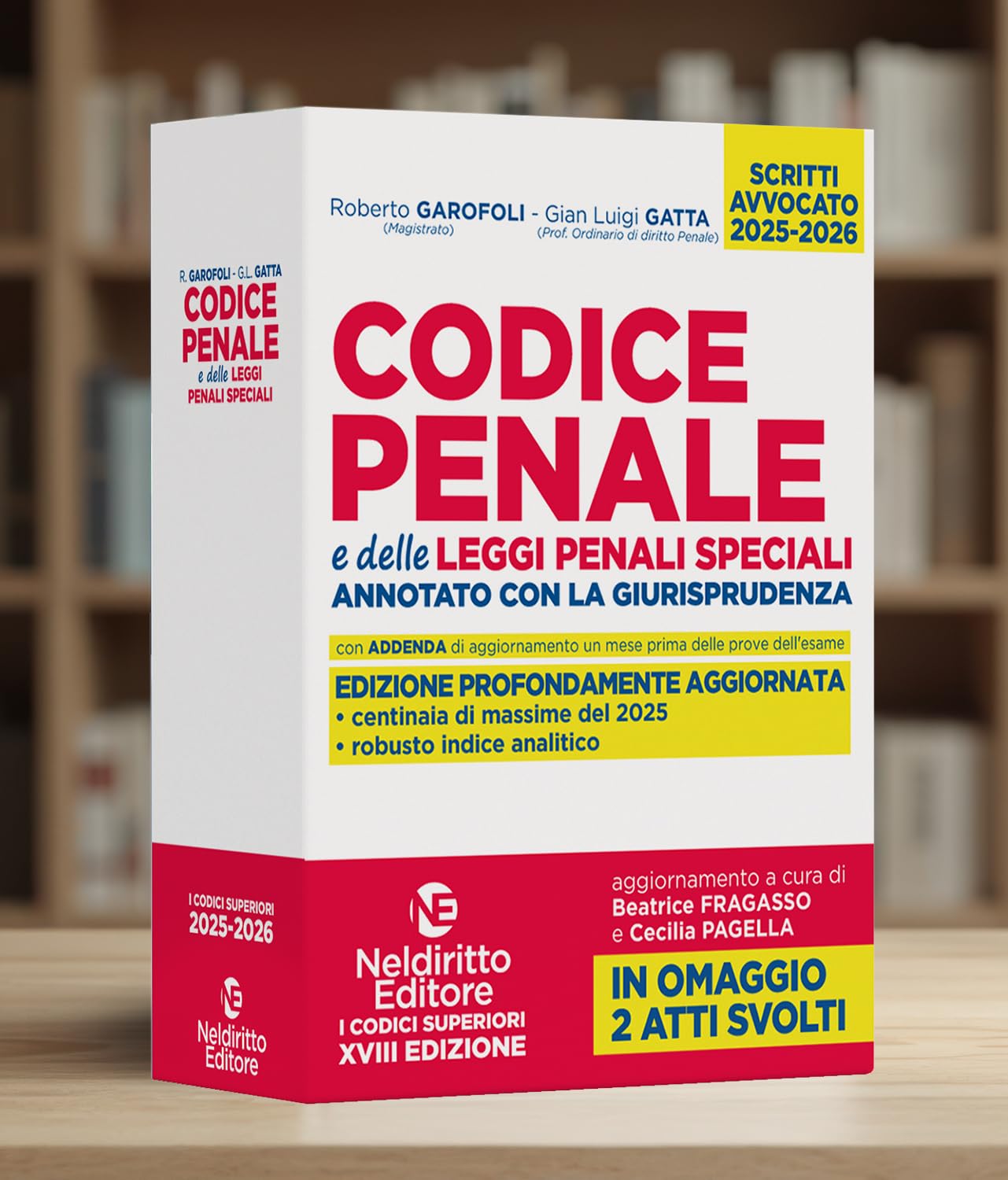 Codice penale annotato con la giurisprudenza 2025-2026 per l'esame di avvocato
