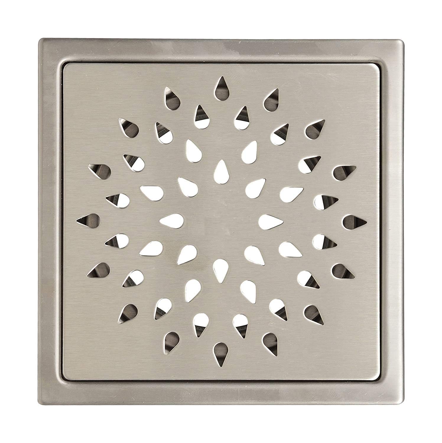 JAGGER DJ3003 Square Stainless Steel Bathroom Drain Jali with Cover Without Hole for Floor Water Drain Grating for Home/Bathroom Easy to Clean Blockage (Without Hole Drain Jalli) (B09NKYJ1R4) Amazon Price History, Amazon Price Tracker