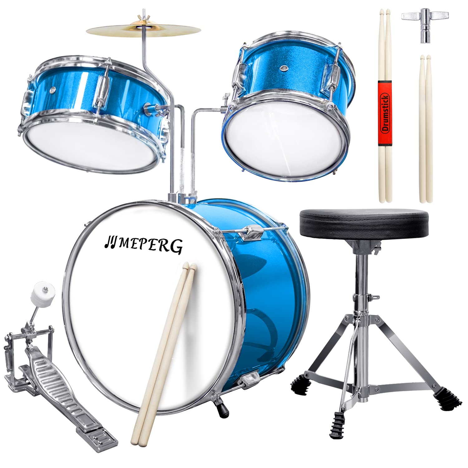 Buy Kids Drum Set, Drum Kit, 3 Piece Drum Set, Beginner Drum Set, Drum Set for Kids, Beginner