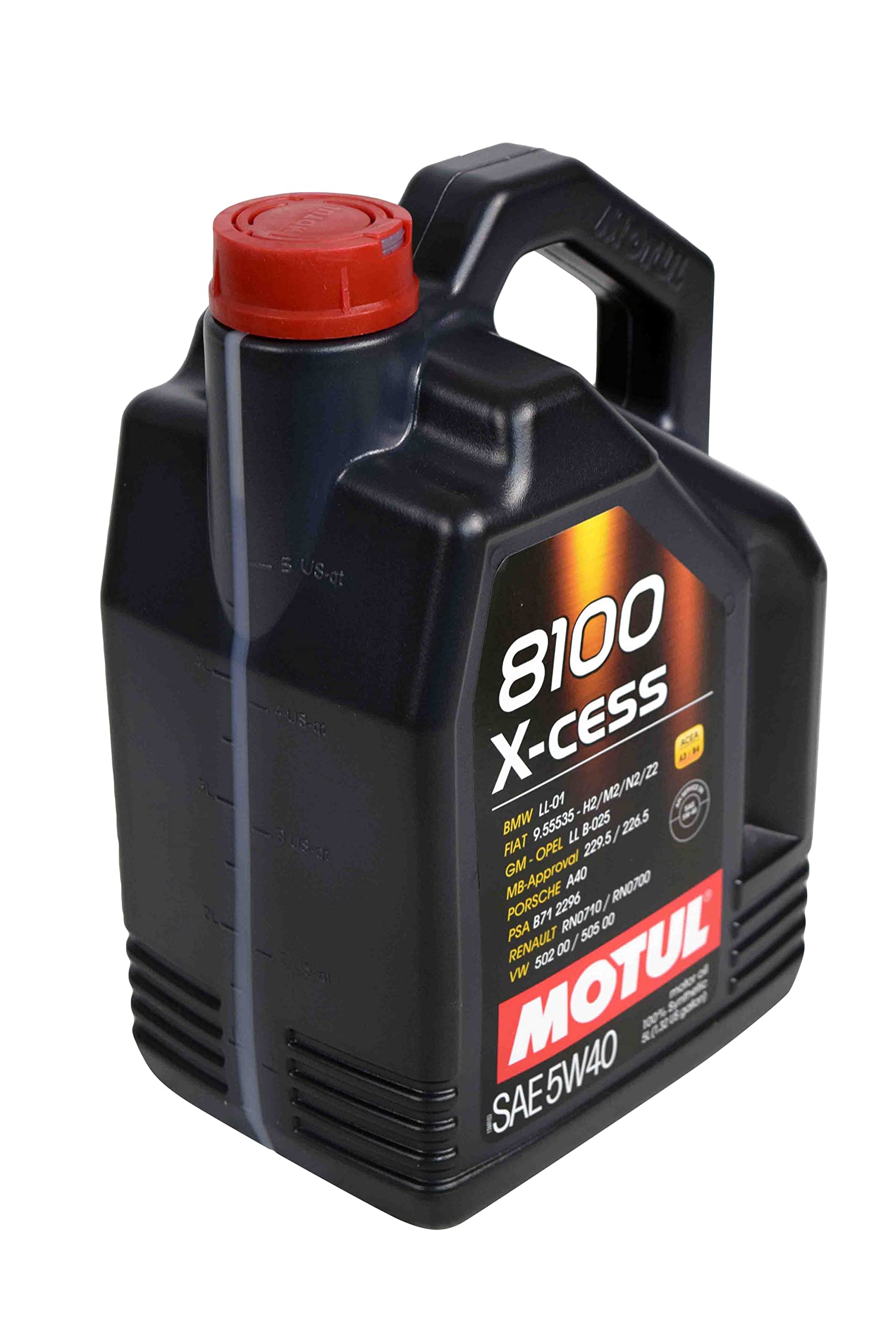 Amazon | Motul 8100 X-Cess Gen2 5W40 5L (2個パック) | 車用エンジン