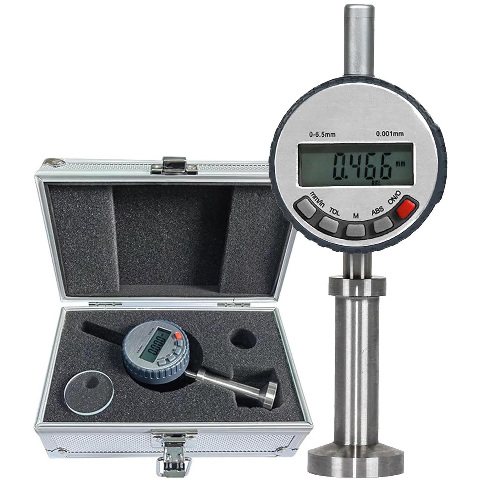 Misuratore di profilo di superficie, tester portatile di rugosità, gamma 0-6,5 mm, risoluzione 0,001 mm, per la misurazione di contorni e pozzi di superficie