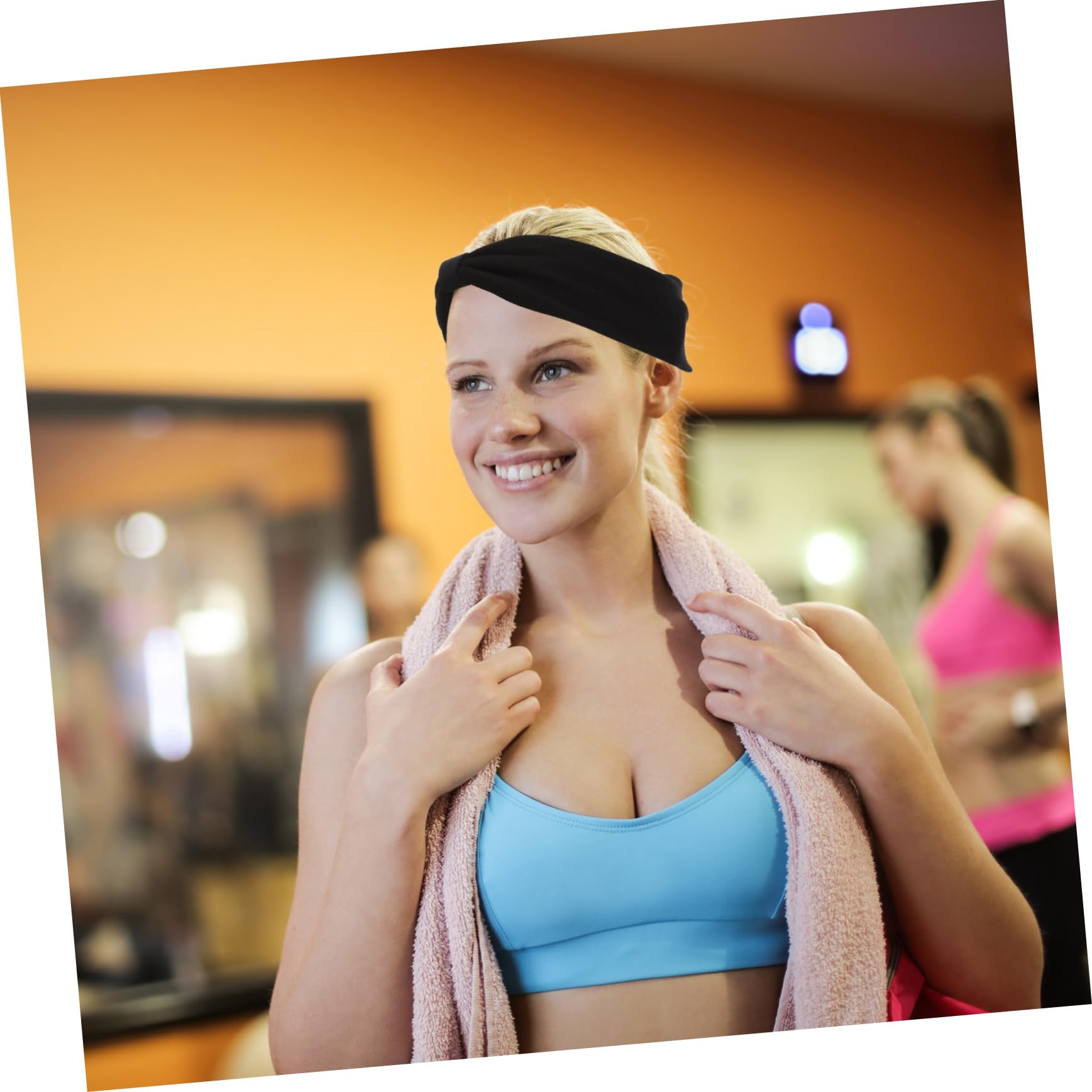 Beaupretty 12 Diademas Anudadas Anchas Para El Pelo Diadema Elástica Turbante Diademas Anudadas Diadema De Yoga Diadema Para Lavado De Cara Diademas Para Mujer Corbata De Algodón