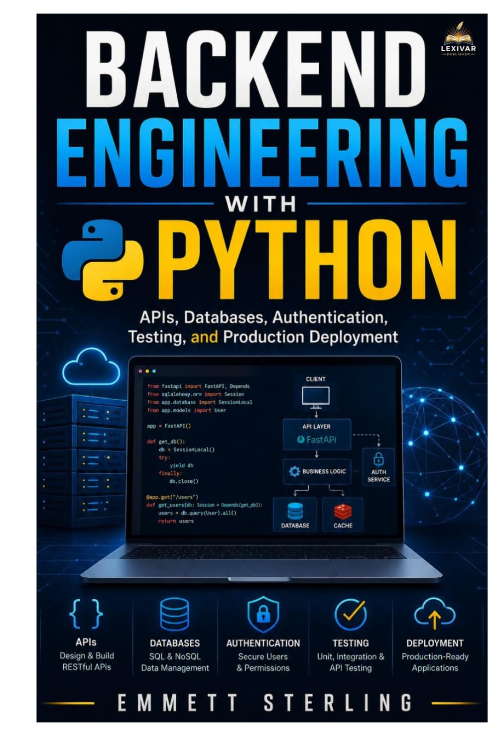 Backend Engineering with Python: APIs, Databases, Authentication, Testing, and Production Deployment