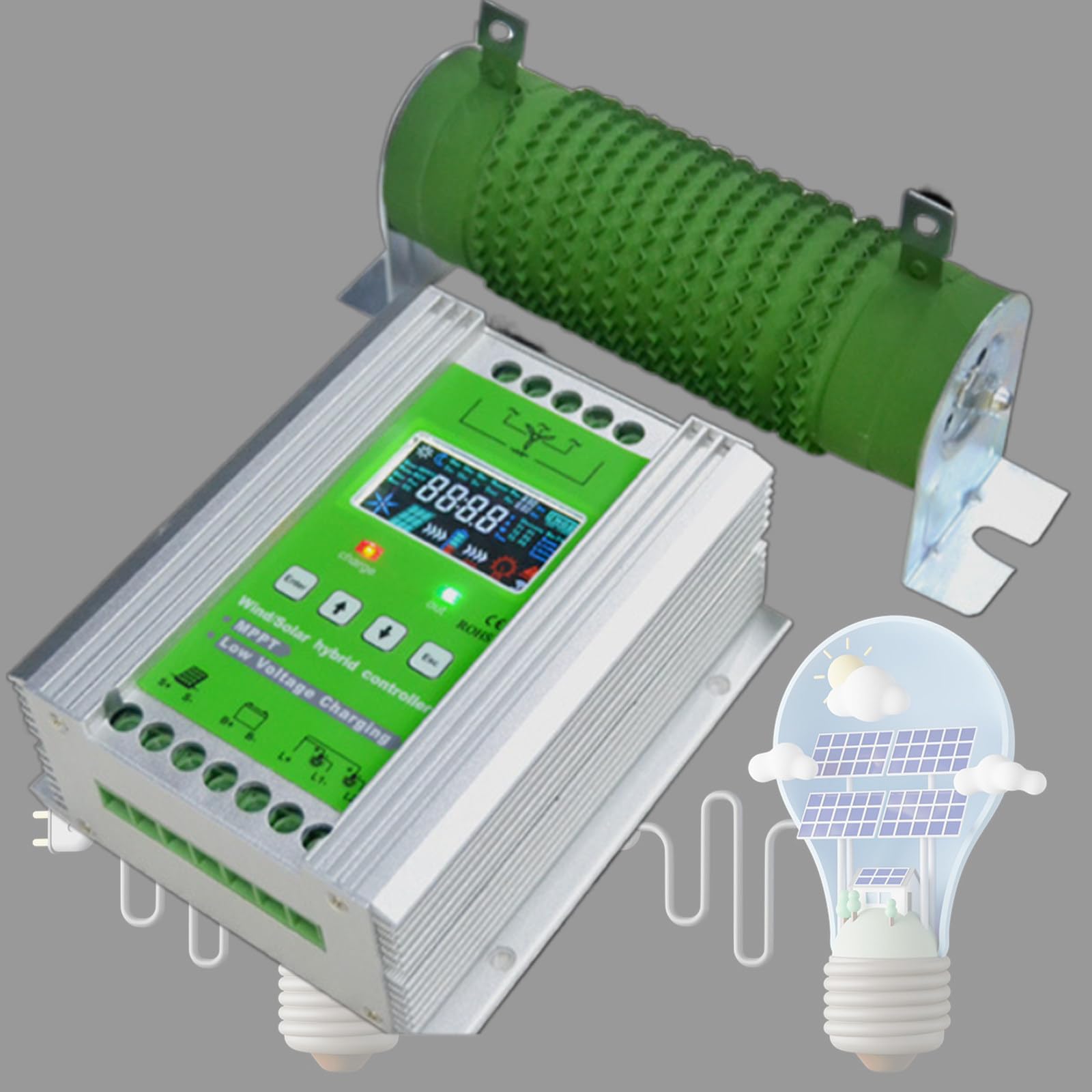 Controlador híbrido solar MPPT ideal para viviendas aisladas y refugios de montaña