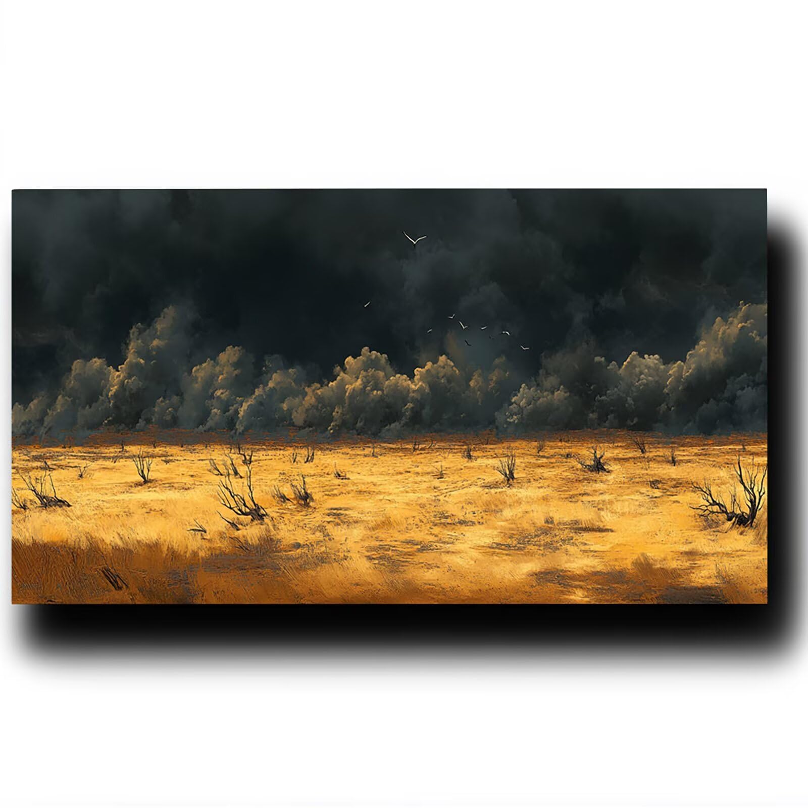 DIY Malen nach Zahlen Erwachsene Landschaft Malen nach Zahlen ab 7 jahre Mädchen Pflanze Kreativ set für Erwachsene mit Leinwand Acrylfarben set und Pinsel,Bastelset zum Bemalen,Wanddeko 80X160cm 7-6-