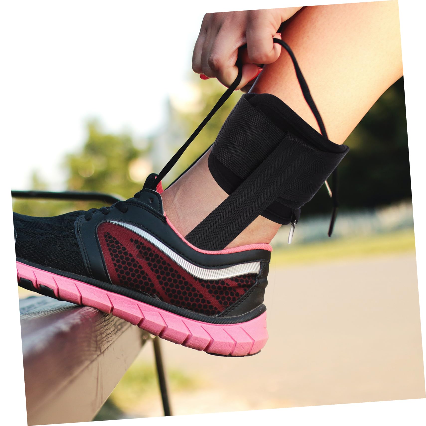 Toyvian Fußschlaufen Für Kabelzug Verstellbare Ankle Straps Für Effektives Bein Und Gesäßtraining Für Kraftsport Und Fitnessübungen
