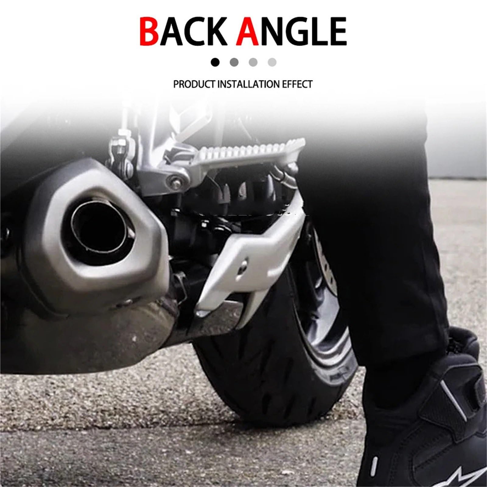 Compatible con Trident 660 Pan 2021 2022, carenado de alerón Inferior del Motor para Motocicleta Deflector Aire Moto Carenado Deflector de Viento