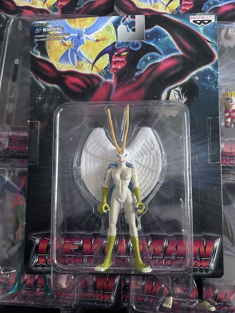 可動式デビルマンvsシレーヌアクションフィギュアセット Amazon | 美品 デビルマン、シレーヌ フィギュアセット ビッグ