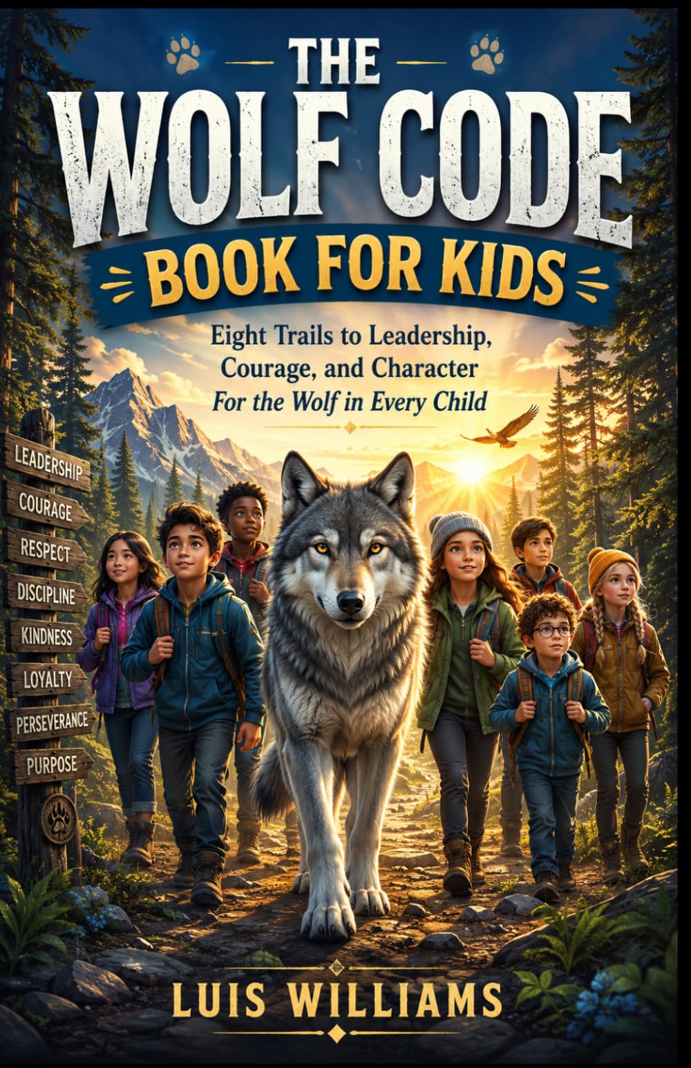 The Wolf Code Book for Kids: Eight Trails to Leadership, Courage, and Character For the Wolf in Every Child