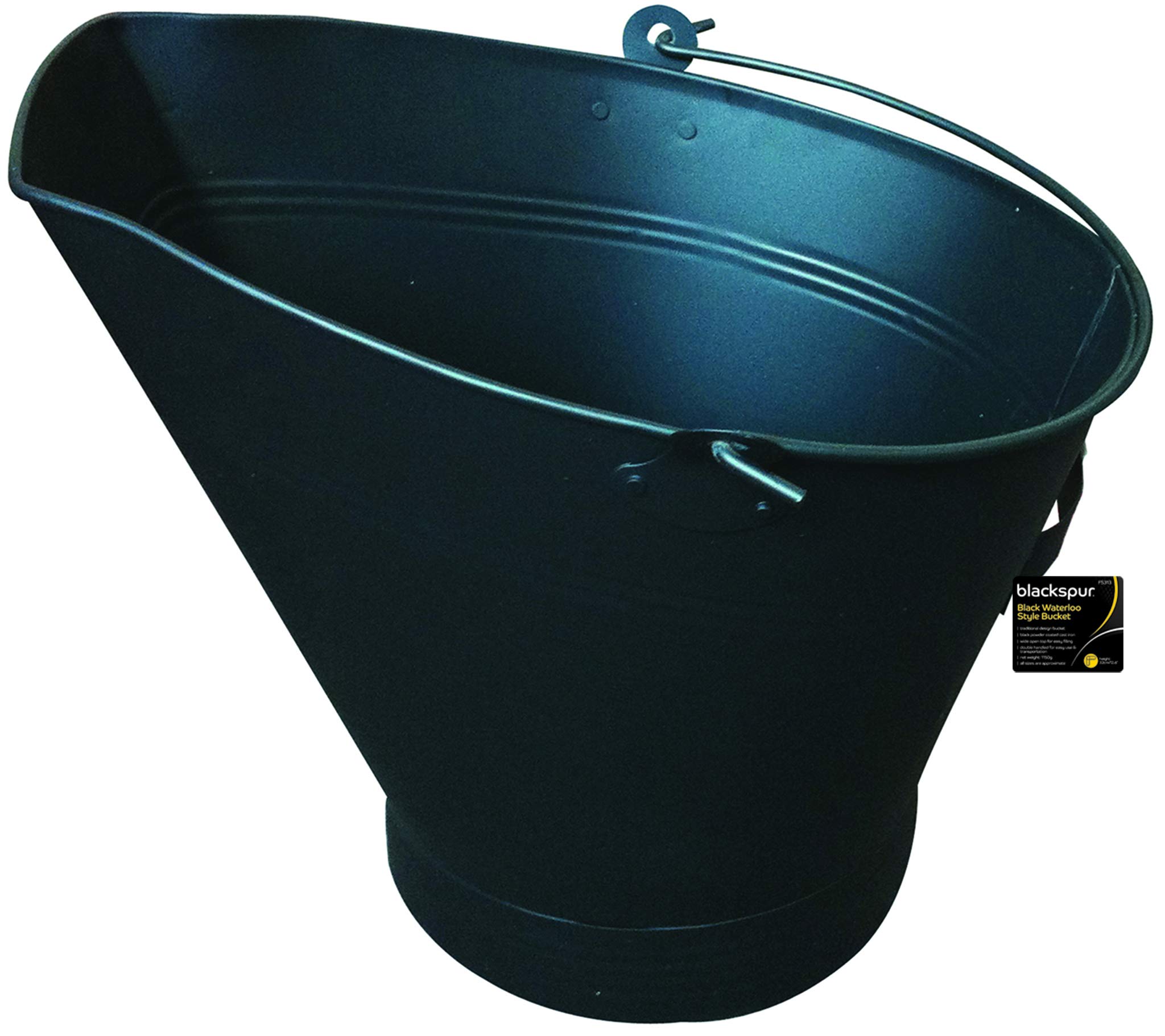 Seau Waterloo Blackspur BB-FS313 rangement sécurisé des cendres et charbon