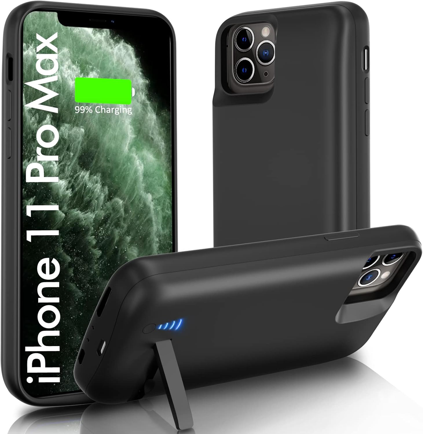 iPhone 11 Pro Max Battery Case 6800mAh, Kickstand, Nigeria Ubuy