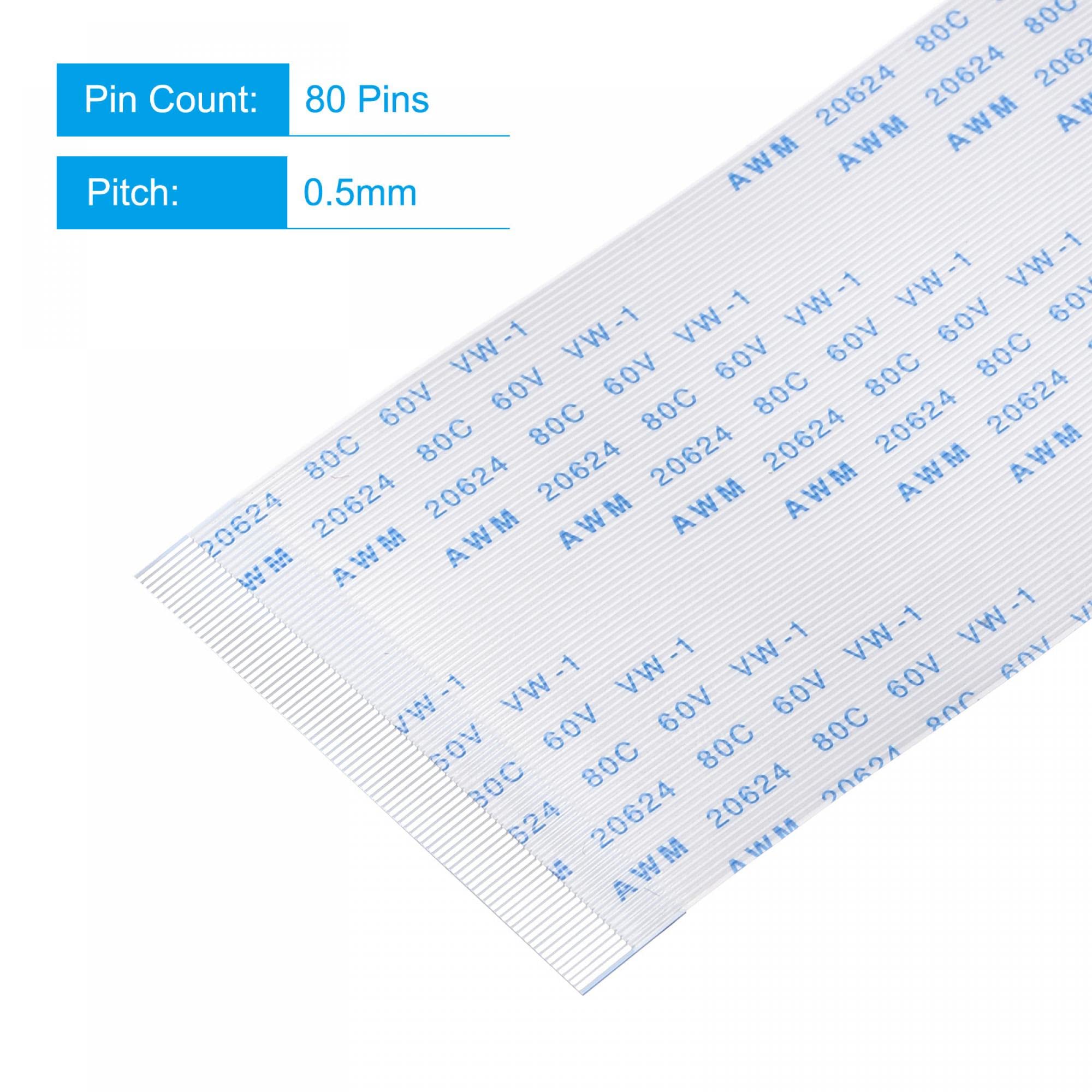 Cavo Piatto FFC Tipo B 0.5mm 12 Pin - AWM 20624 Per LCD, Laptop, Fotocamere (10 Pezzi) - Foto 7