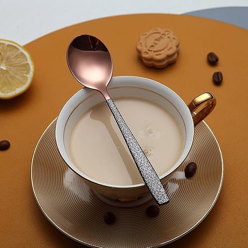 Miniatura 5 de 10 cucharas de servir, utensilios de metal para servir, cuchara ranurada, servidor de pasteles, cuchillo de pastel, cuchara de ensalada, tenedor de