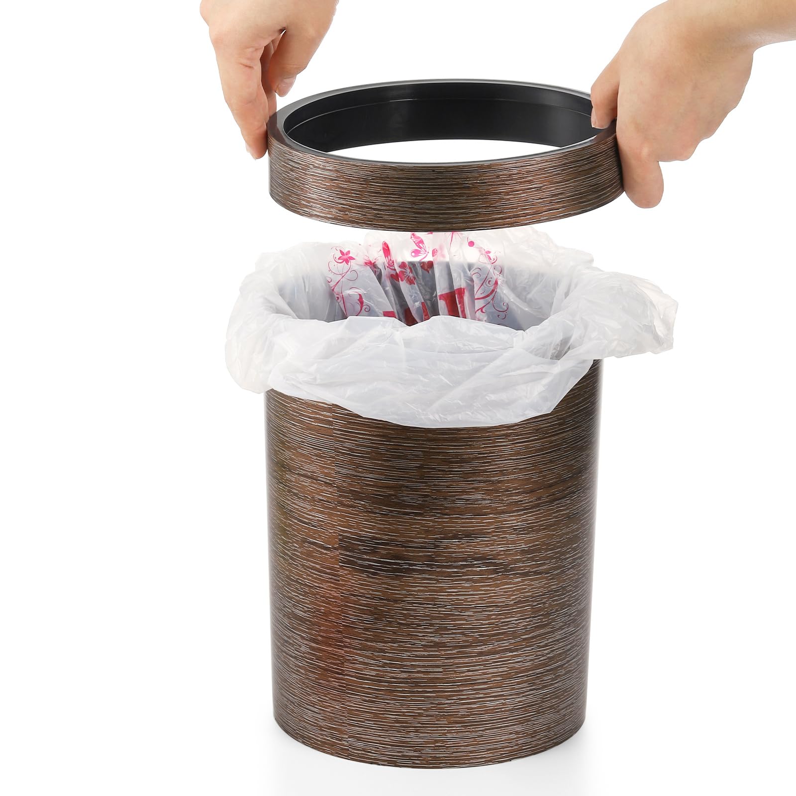 Amazon.com: Noamus 3 Pack Vintage Small Trash Can, 1.7