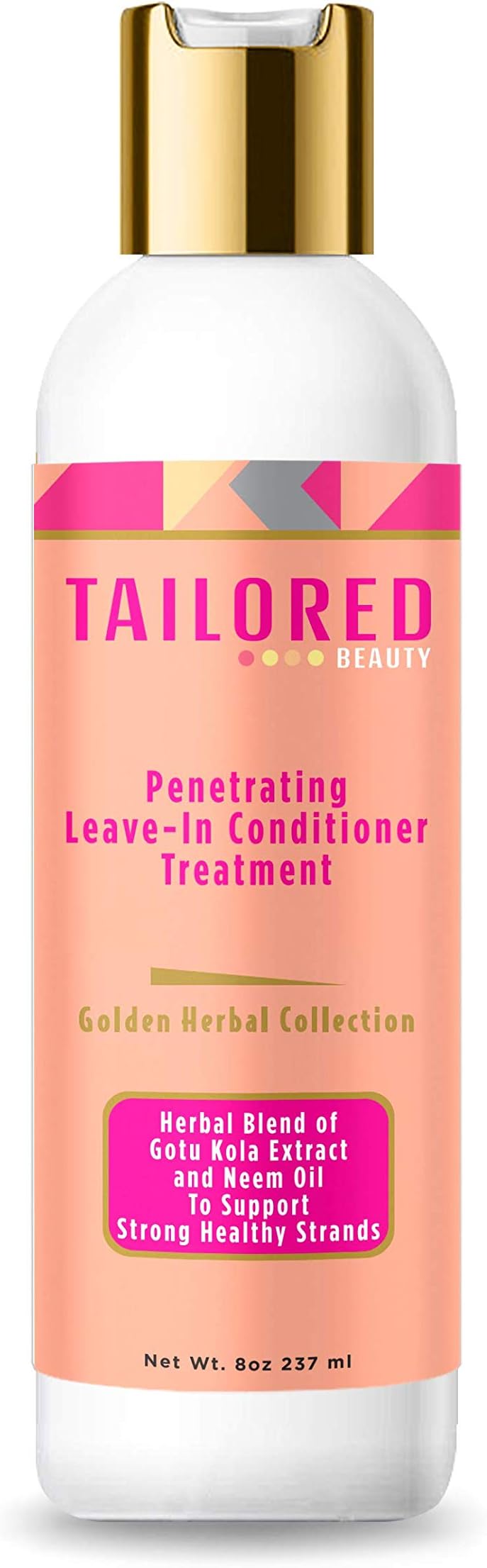 Leave in Conditioner - Cruelty-Free, Herbal Hair Conditioner For Dry, Damaged, Curly, Long, Thin Hair - Deep Moisture Penetrating Conditioner with Gotu Kola Extract & Neem Oil, 237 ml
