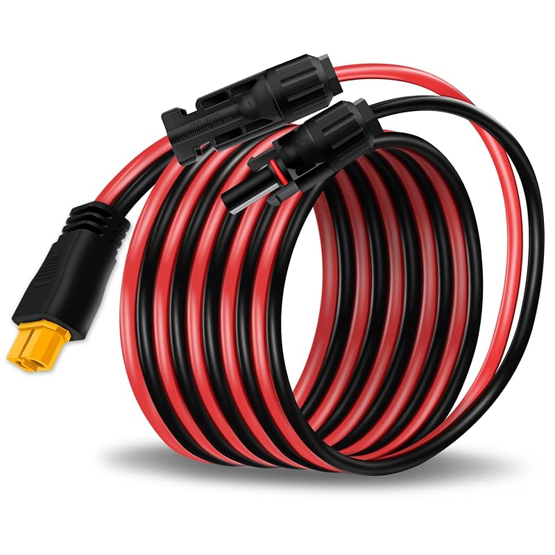 Cabo Adaptador para Painel Solar MC4 para XT60 COMeap 12AWG, 3 m, SOLAR-002