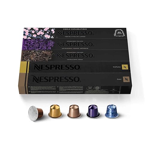 Nespresso OriginalLine - Variedad mixta descafeinada no compatible con máquinas VertuoLine