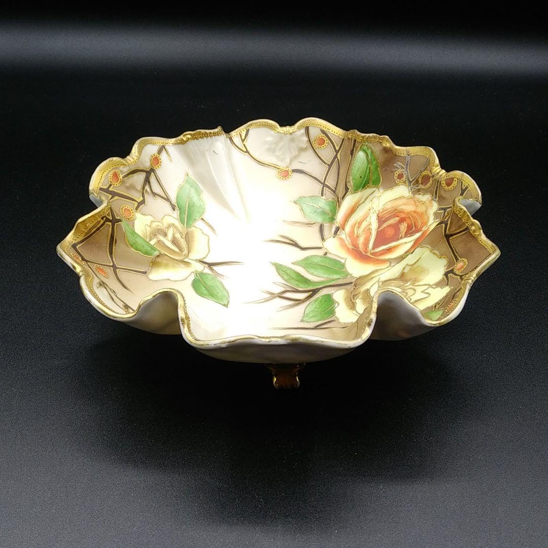 オールドノリタケ 猫足 バラ絵 三足 ディッシュ Amazon.co.jp: オールドノリタケ 猫足 バラ絵 三足 ディッシュ : おもちゃ