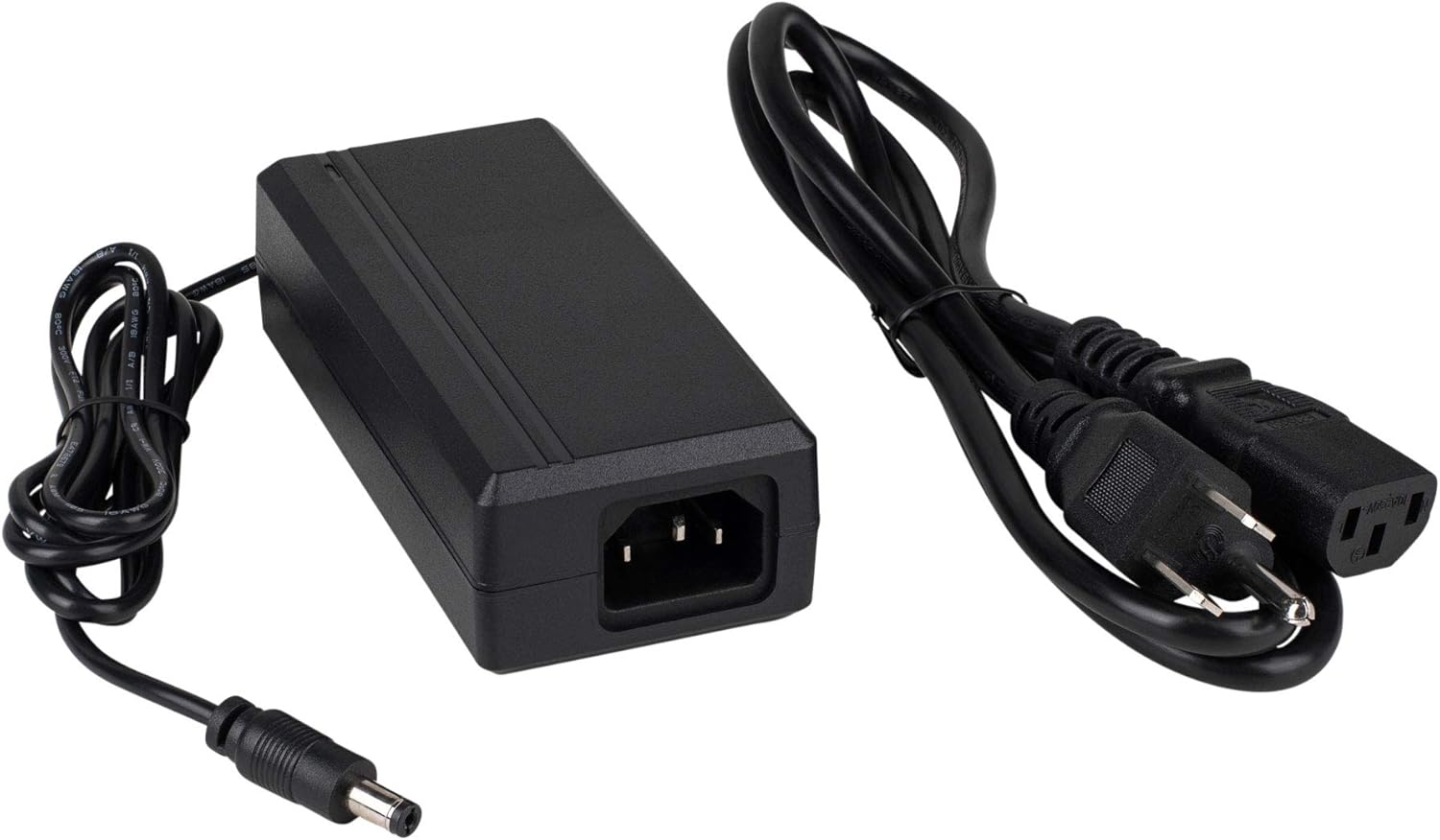 Parts Express 15V 4A DC Power Supply AC Adapter with 2.1 x 5.5mm Center Positive (+) Plug