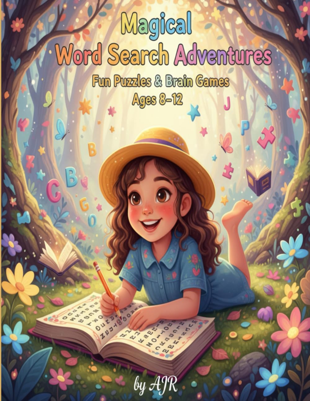 Magical Word Search Adventures: Fun Puzzles & Brain Games Ages 8 - 12