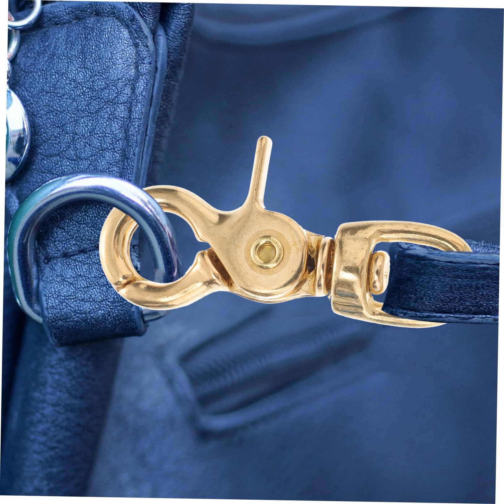 Moschettoni A Scatto CLIP DI ASSPETTO DI ASSPETTAZIONE CLIP- BASSA in Ottone Scatti in Ottone per Portachiavi Cucciolo di Guinzaglio Artigianato Appeso Chiusura A Moschettone