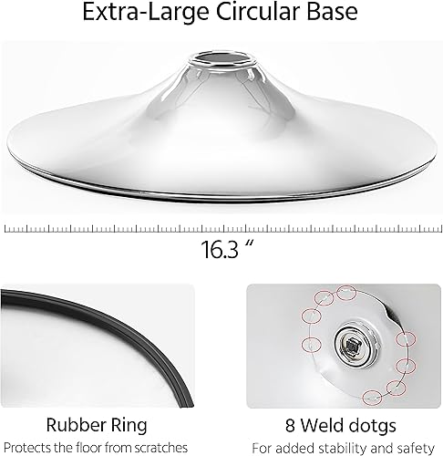 Miniatura 8 de Yaheetech Juego de 2 taburetes de bar, sillas de isla con respaldo de concha, sillas de bar de piel sintética ajustables, taburetes giratorios con