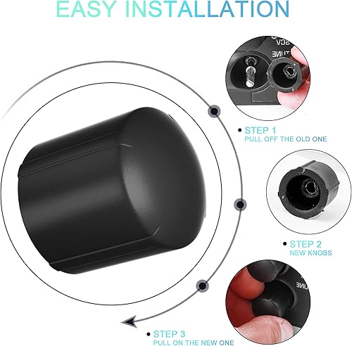 Miniatura 5 de BASIKER Ajuste para equipo original Radio Estéreo Sintonizador Perilla GMC Chevy Chevrolet Suburban Silverado Tahoe Corvette Yukon Cadillac Escalade