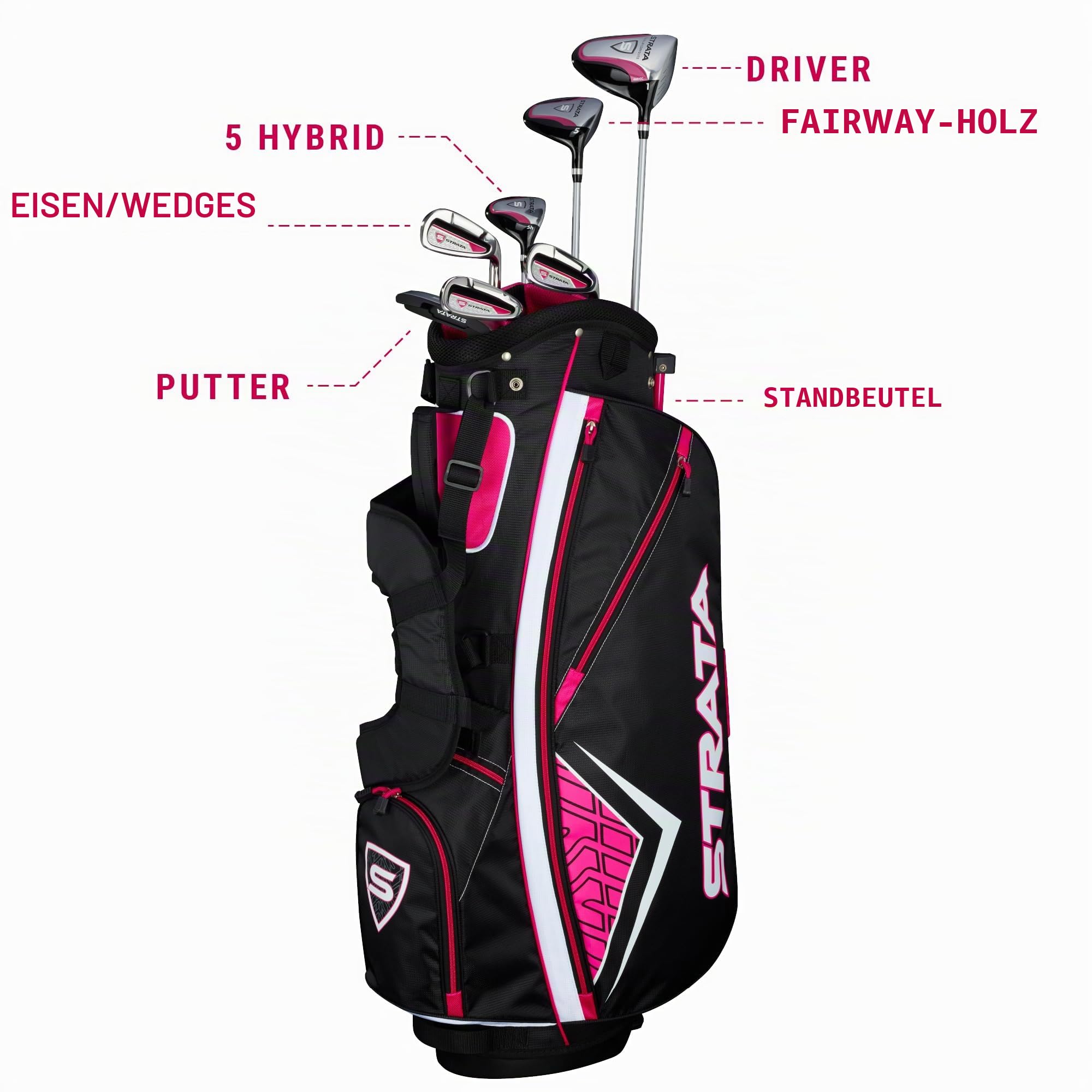 Strata Golf-Komplettpaket-Set