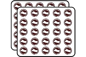 El Salvador Map Grunge Rubber Stamp Art Decor Sticker Pack