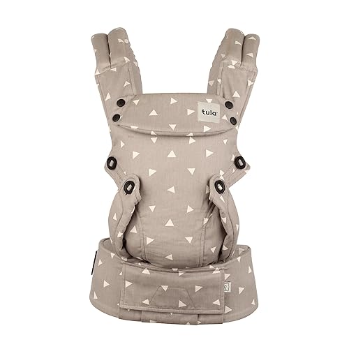 Baby TULA Explore - Portabebés, ajustable para recién nacidos a niños pequeños, ergonómico y múltiples posiciones para 7 a 45 libras (lino ceniza)
