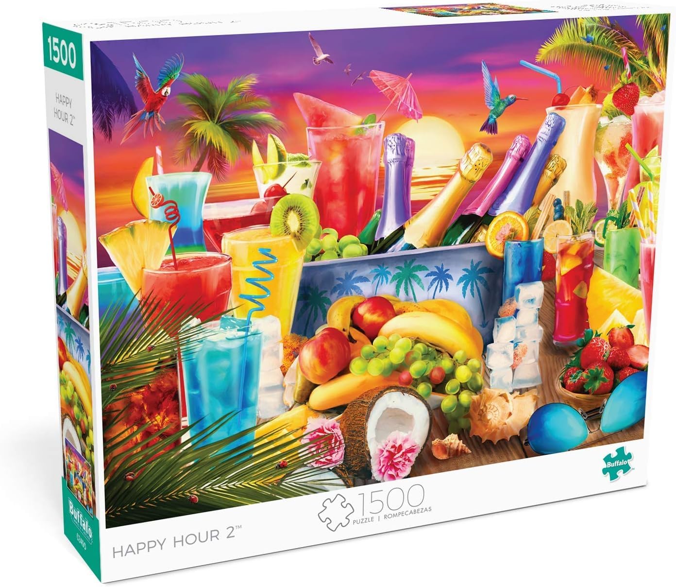 Buffalo Games - Happy Hour 2-1500 Piece Jigsaw Puzzle