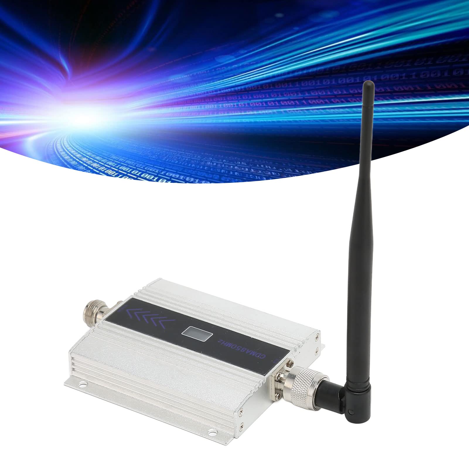 Amplificateur de de Téléphone Portable, Répéteur de Téléphone Portable Facile à Installer, Réglage Automatique de la Fréquence de Gain en Alliage d'aluminium pour Le