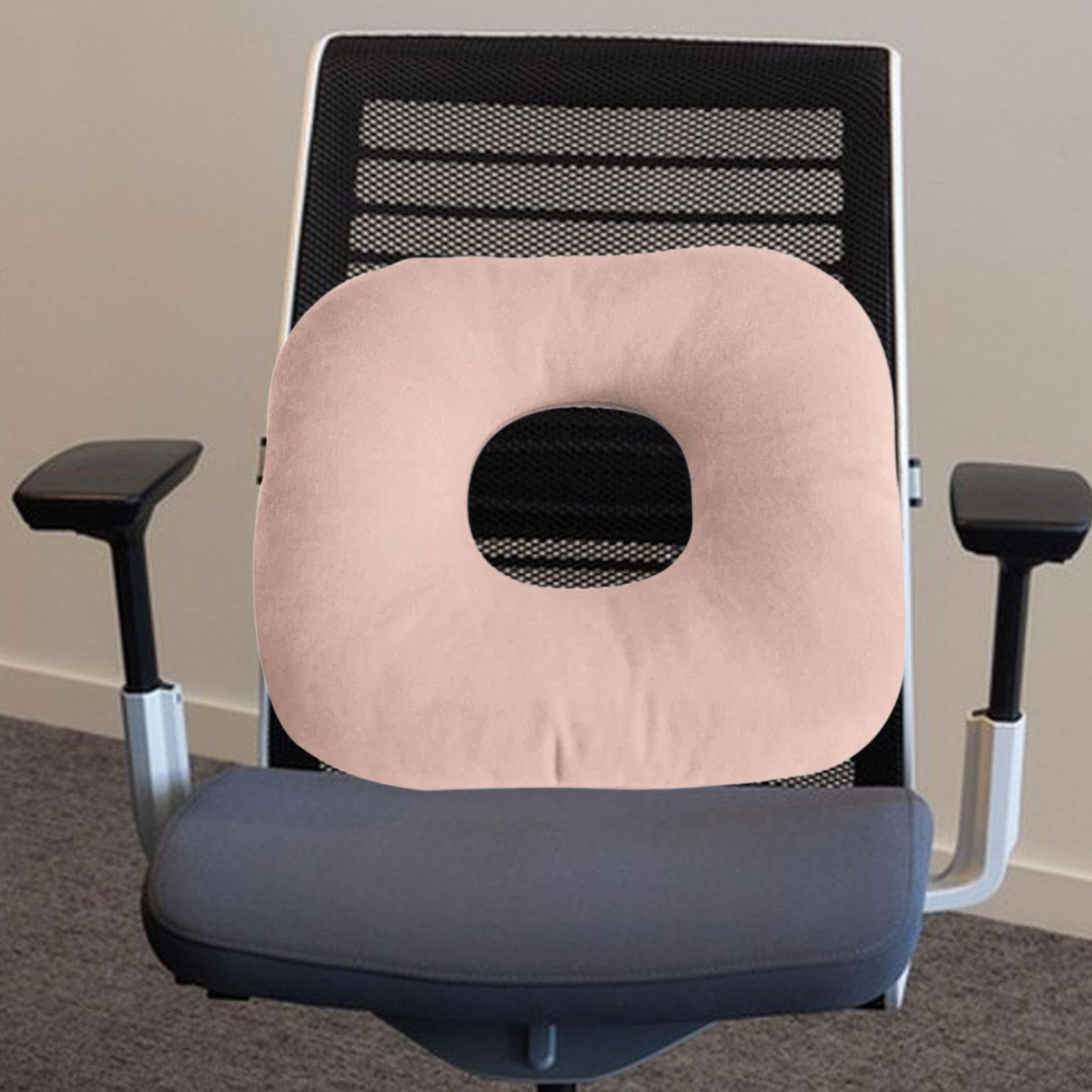 Ergonomiczna poduszka na kolczyki, oddychająca konstrukcja z otworem środkowym do spania, biura, podróży, wygodne wsparcie dla przekłuwania uszu, wielofunkcyjne zastosowanie
