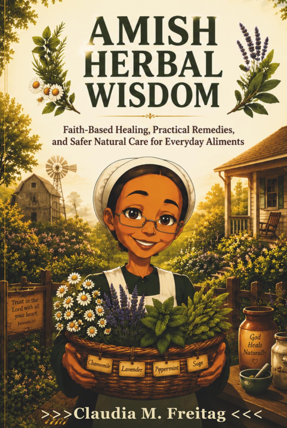 AMISH HERBAL WISDOM: Faith-Based Healing, Practical Remedies, and Safer Natural Care for Everyday Ailments