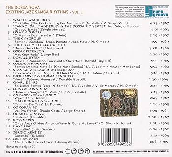 Bossa Nova Exciting Jazz Samba Vol.1〜6 Bossa Nova (Exciting Jazz Samba Rhythms)