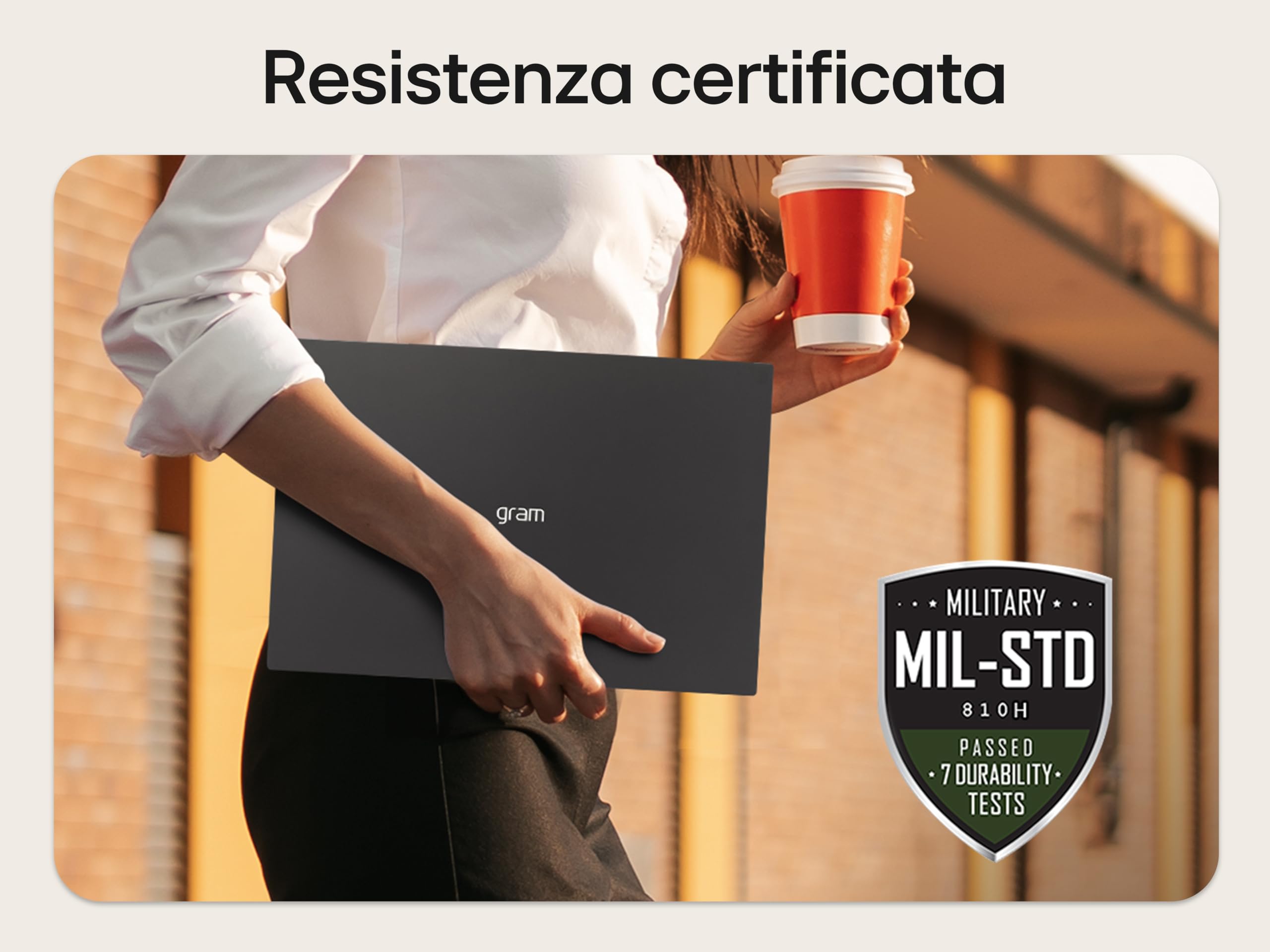 LG gram 14Z90S Notebook 14" WUXGA (1920x1200) IPS, Intel Core Ultra 5 125H, 16GB RAM, 512GB SSD, Peso 1.1kg, Batteria 72Wh, Windows 11 Home, Tastiera italiana, Nero