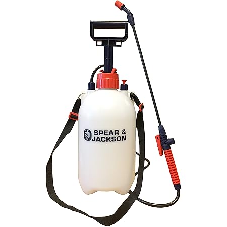 Spear & Jackson 5LPAPS Pump Action Pressure Sprayer 5 Litre