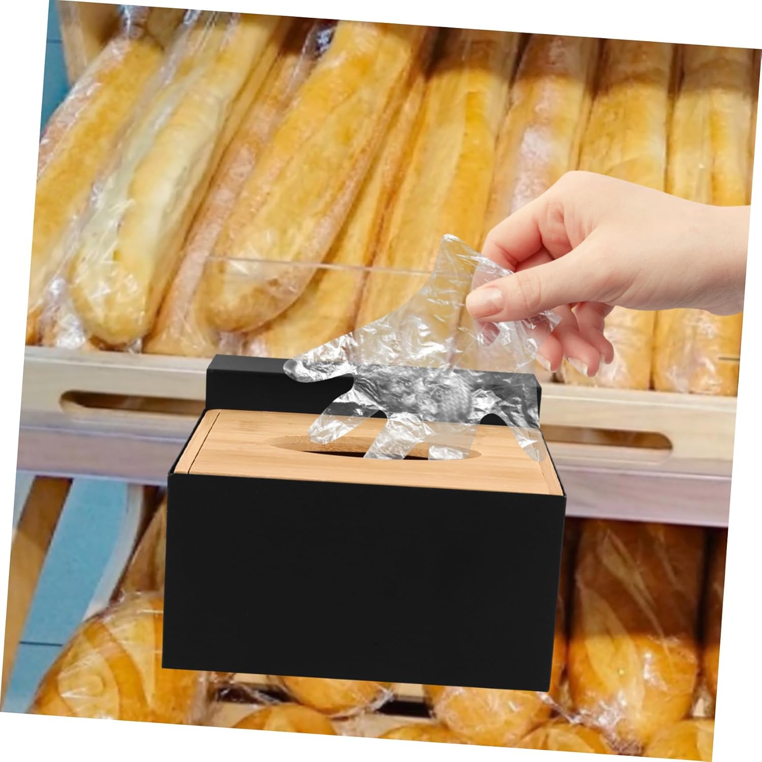 Glove Box Holder Organizer for Car Capacity Storage Box for Disposable Gloves