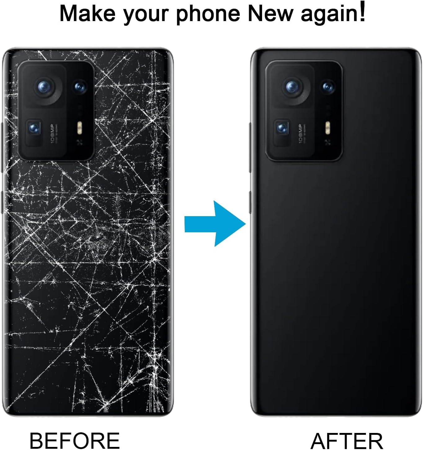 Back Cover for Xiaomi Mi Mix 4 Battery Back Cover Phone Replacement