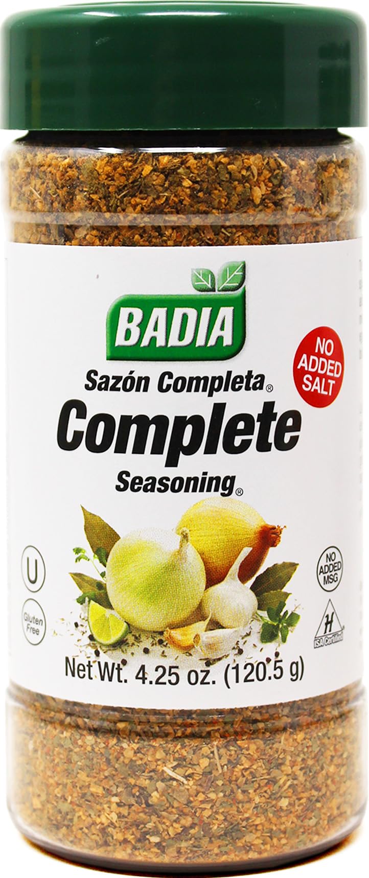 Badia Complete Seasoning Salt-Free, 4.25 oz – All-Purpose Spice Blend of Garlic, Onion, Pepper, Herbs & Spices - Savory Signature Blend