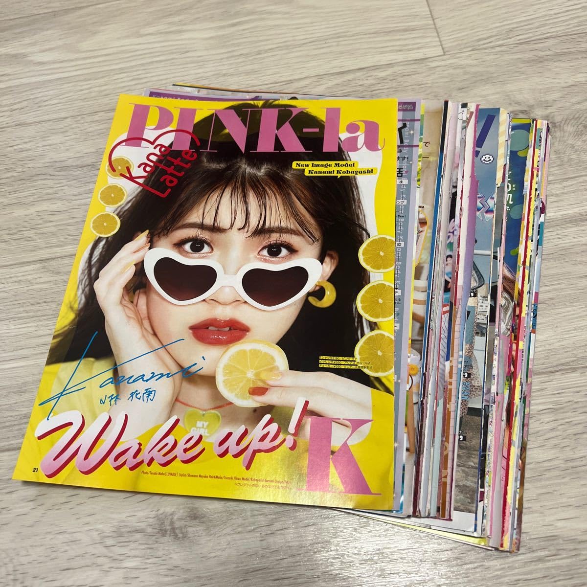 Amazon.co.jp: 小林花南 4 切り抜き 46p ニコラ モデル 雑誌 nicola 
