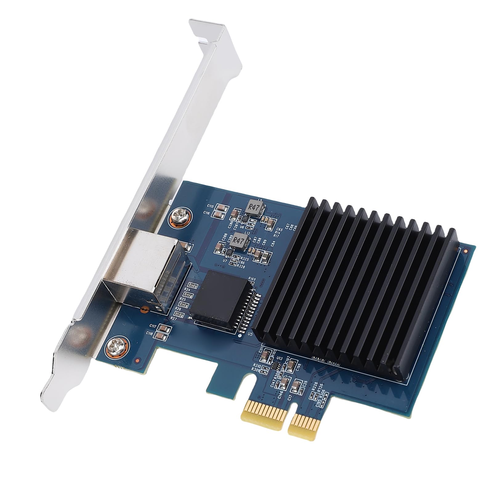 Scheda di Rete PCIe 10G RTL8127 10 Gbps 5 Gbps 2,5 PCI Express Gen 4 X1 con 6 Livelli di velocità per Server Desktop