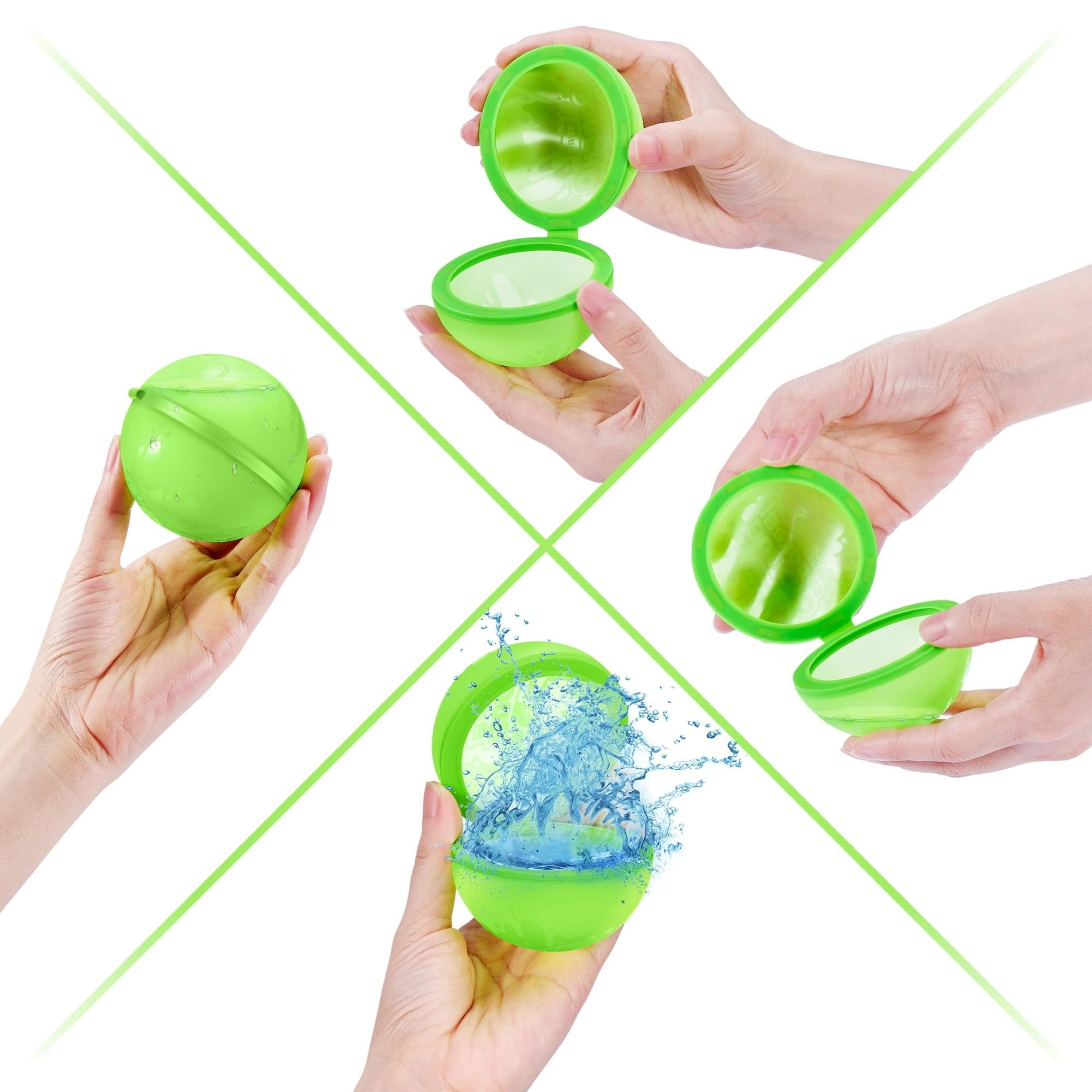 ZURU Bunch O Balloons - Globos de agua reutilizables, para niños y adultos (paquete de 13, colores surtidos)