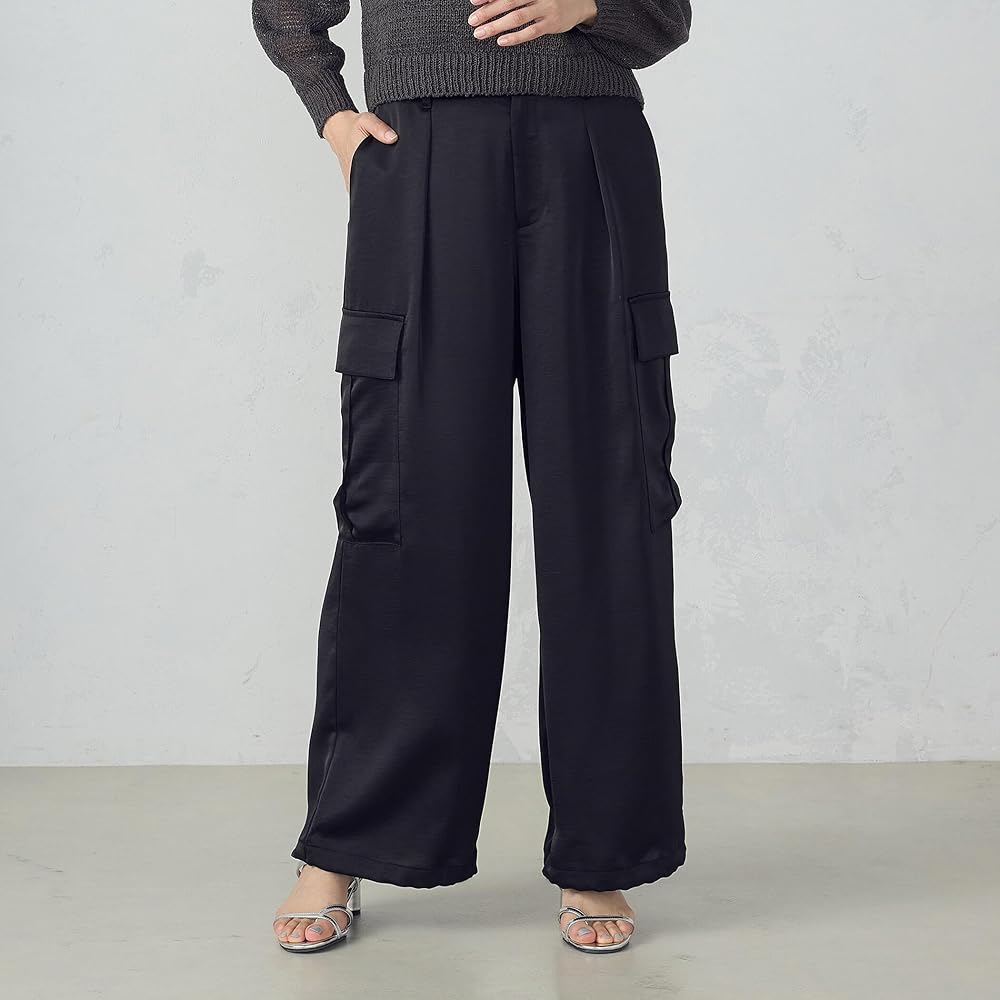 crewre マットサテンカーゴパンツ BLACK サイズ3 crewre online shop