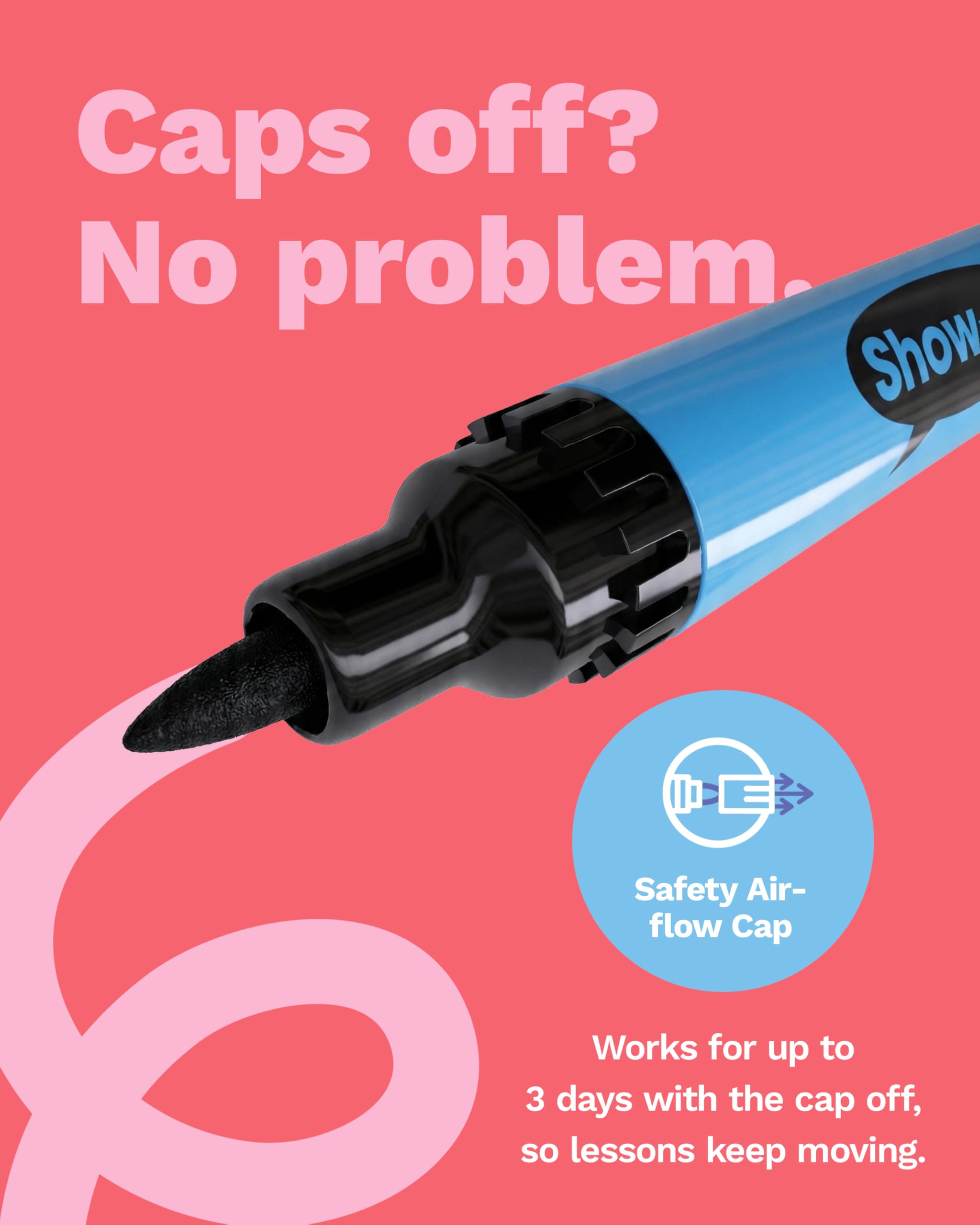 Showme F/Point SLM/BARRL D/WIPE MKR ASST