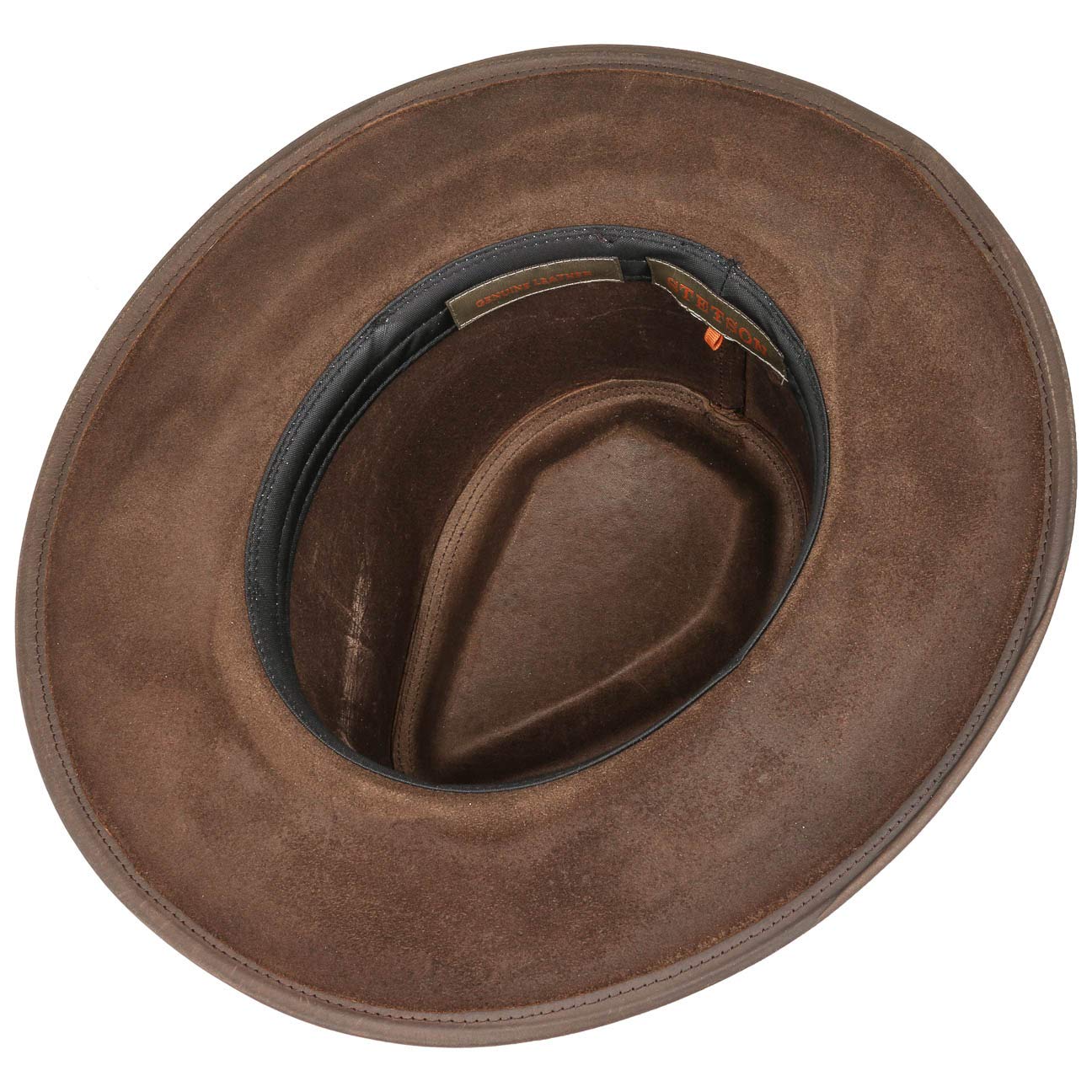 Stetson Western Buffalo Leather Sombrero de Cowboy Banda de Piel Unisex Todo el ano