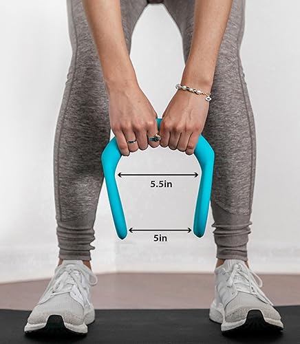 Miniatura 3 de Pesas rusas patentadas para mujeres y hombres, pesas de ejercicio con núcleo de hierro para entrenamiento de glúteos, glúteos y piernas, pesas rusas