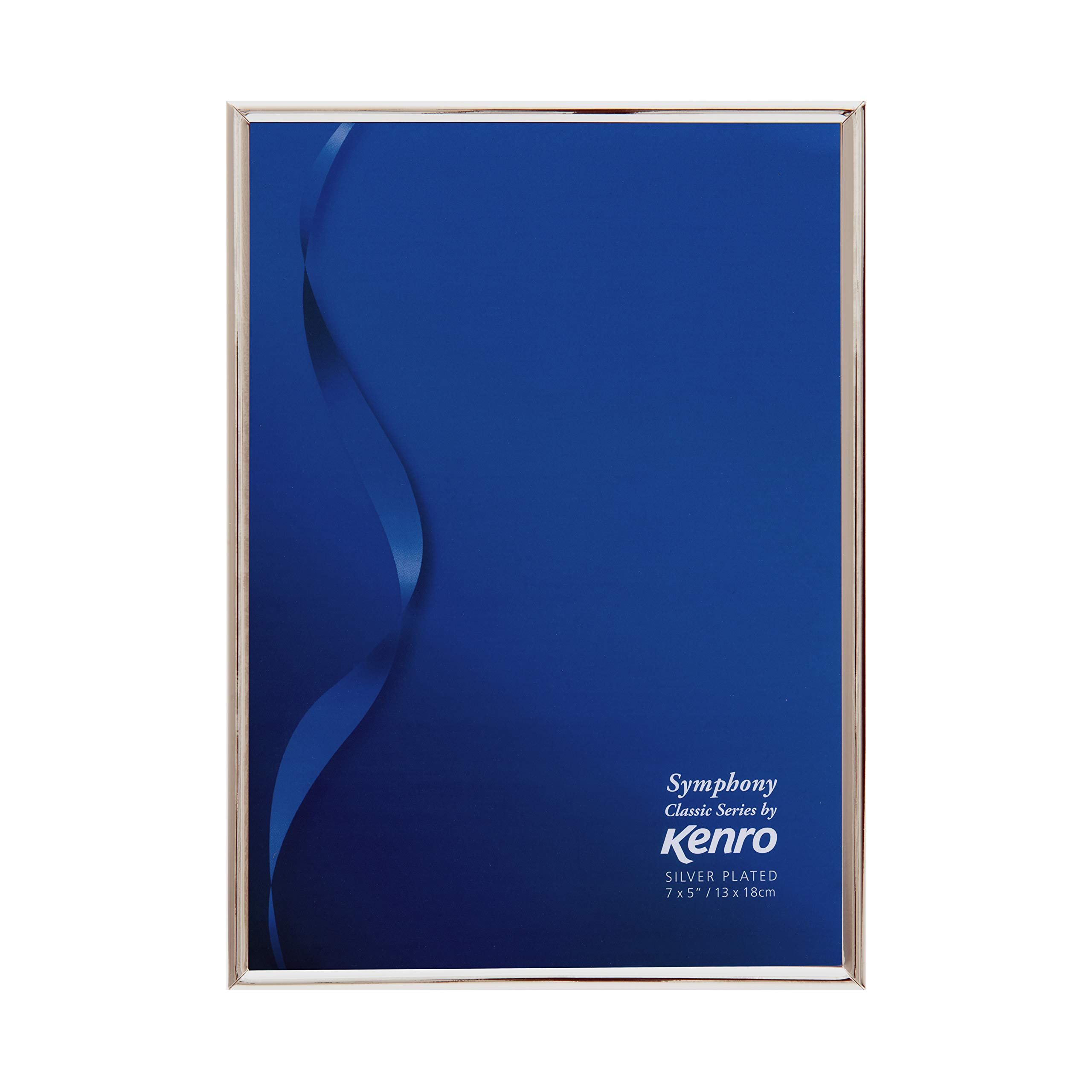 Kenro Silver Plated Photo Frame 8x10 Inch / 20x25cm Symphony Classic Series - SY2025