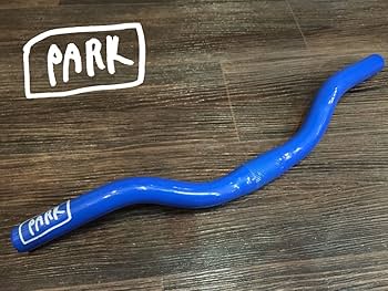 Amazon | 【PARK】ショートライザーハンドル/ブルー[自転車][ピスト